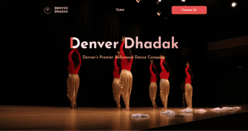 denvar dhadak homepage screenshot